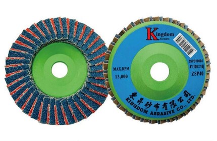 ZSPD-Zirconia&amp;Ceramic Double Flaps Disc(Plastic Backing)