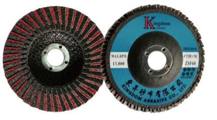 ZSFD-Zirconia&amp;Ceramic Double Flaps Disc(Fiber Backing)