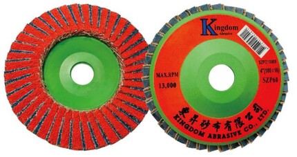 SZPD-Ceramic&amp;Zirconia Double Flaps Disc(Plastic Backing)