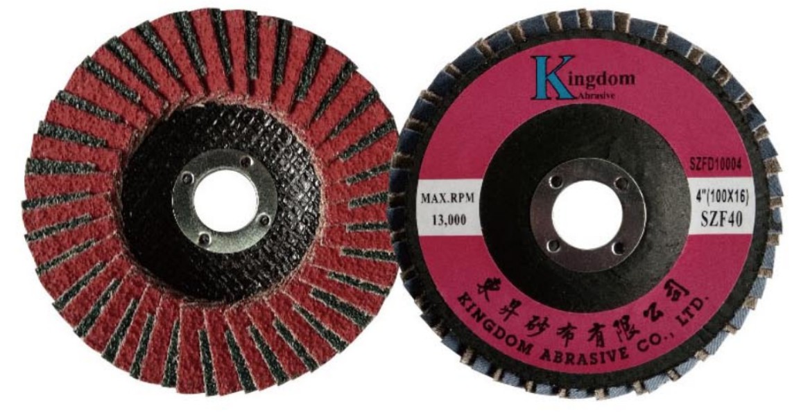 SZFD-Ceramic&Zirconia Double Flaps Disc(Fiber Backing)